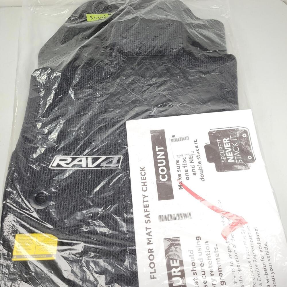 2019-2024 Toyota RAV4 Genuine OEM Embroidered Carpet Floor Mats #TN PRD AUTO